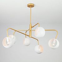 подвесная люстра eurosvet luca 70055/6 белая в Ижевске