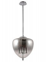 подвесная люстра crystal lux milagro sp4 a chrome серая в Ижевске