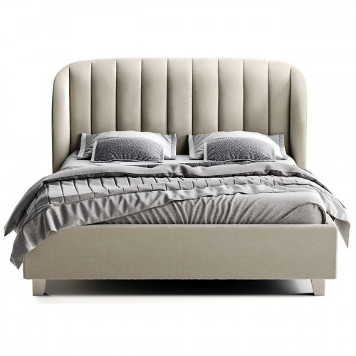 кровать двуспальная 180х200 серая tulip в Ижевске