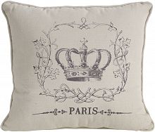 декоративная подушка с короной your majesty 58*58*10 в Ижевске