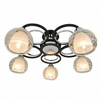 потолочная люстра arte lamp ginevra a1604pl-5bk в Ижевске