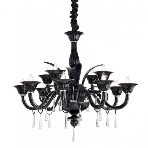 подвесная люстра ideal lux renoir sp12 nero в Ижевске