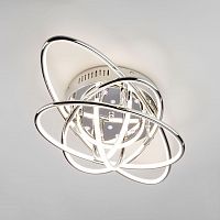 потолочный светодиодный светильник eurosvet jupiter 90132/9 хром в Ижевске