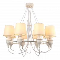 подвесная люстра arte lamp sergio a3326lm-8wh в Ижевске