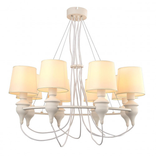 подвесная люстра arte lamp sergio a3326lm-8wh в Ижевске