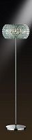 торшер дизайнерский odeon light crista chromo glass в Ижевске