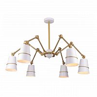 подвесная люстра divinare reattiva 8035/03 lm-6 белая в Ижевске