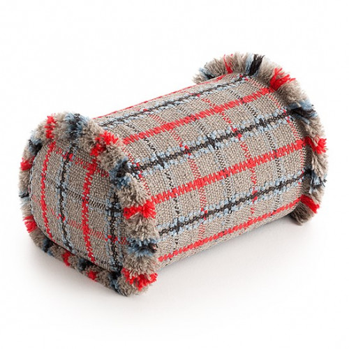 подушка большая-рол tartan blue от gan в Ижевске