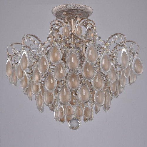 потолочная люстра crystal lux sevilia pl4 gold в Ижевске