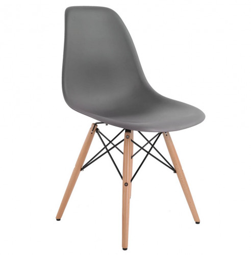 стул деревянный pc-015 серый (eames style) в Ижевске