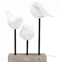 лампа настольная birds белая в Ижевске