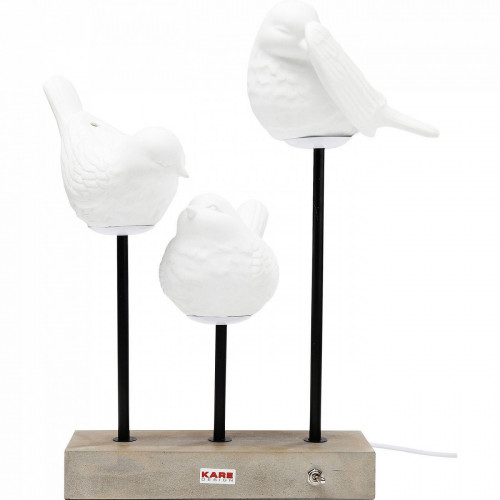 лампа настольная birds белая в Ижевске