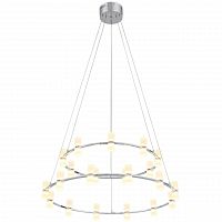 подвесная светодиодная люстра st luce cilindro sl799.103.21 белая в Ижевске