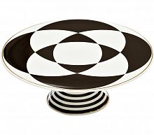 подставка для торта 28см черно-белая в Ижевске