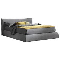 кровать двуспальная 180х200 серая pillow в Ижевске
