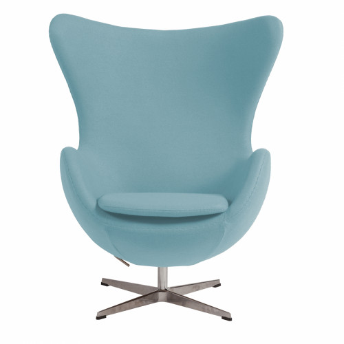 кресло egg chair голубое в Ижевске