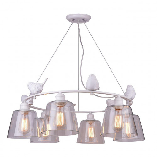 подвесная люстра arte lamp passero a4289lm-6wh в Ижевске