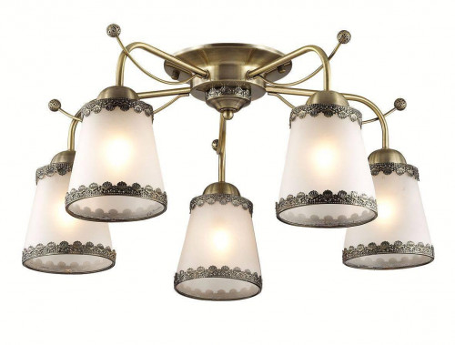потолочная люстра lumion abbi 3266/5c белая в Ижевске