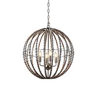 подвесной светильник kw0782p-4 silver от delight collection в Ижевске