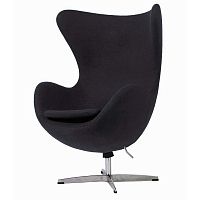 кресло egg chair пепельно-серое в Ижевске
