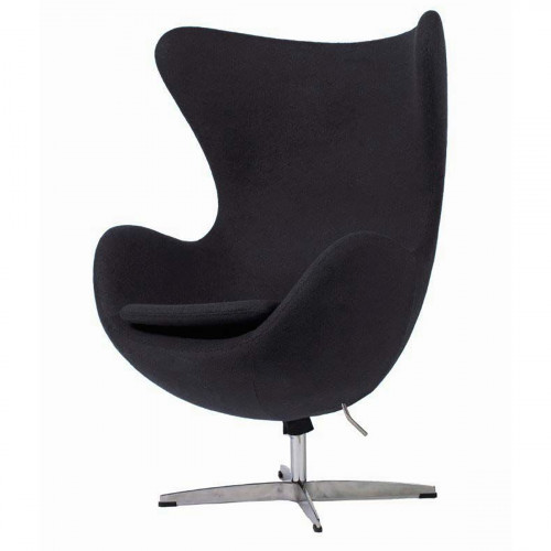 кресло egg chair пепельно-серое в Ижевске