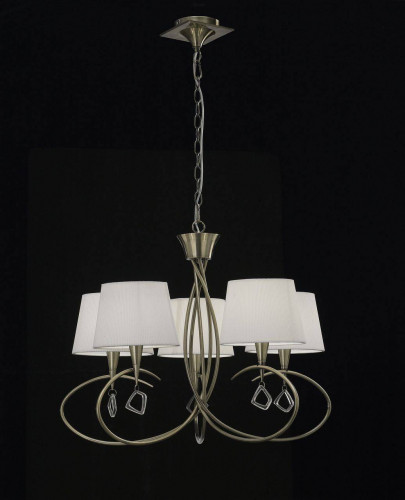 подвесная люстра mantra mara antique brass 1621 в Ижевске