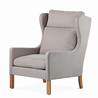 кресло wingback серый в Ижевске