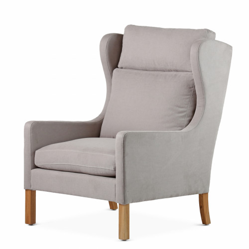 кресло wingback серый в Ижевске