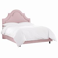 кровать двуспальная 180х200 розовая kennedy lilac linen в Ижевске