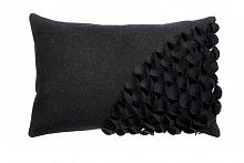 подушка с объемным узором alicia dark gray в Ижевске