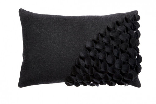 подушка с объемным узором alicia dark gray в Ижевске