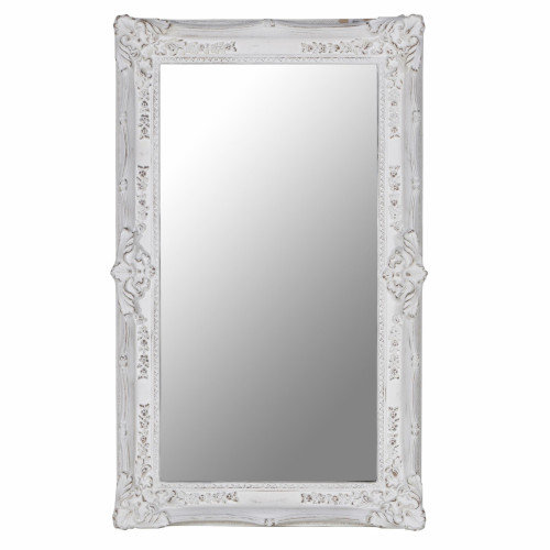зеркало прямоугольное настенное белое ла-манш distressed chalk white в Ижевске