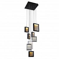 подвесная светодиодная люстра crystal lux valiente sp8 хром в Ижевске