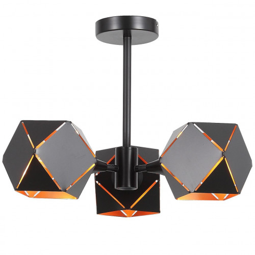 потолочная люстра st luce enigma sl258.402.03 черная в Ижевске