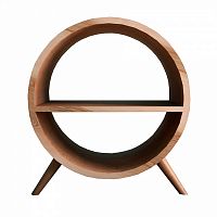 тумба ellipse круглая с полкой орех в Ижевске