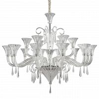 подвесная люстра ideal lux santa sp18 хром в Ижевске