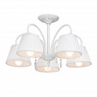 потолочная люстра vitaluce v3467/5pl белая в Ижевске