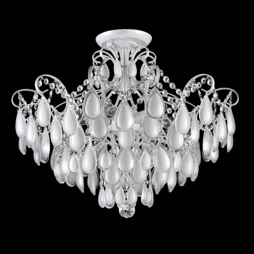 потолочная люстра crystal lux sevilia pl6 silver в Ижевске