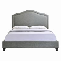 кровать cassis upholstered серая 90х200 р в Ижевске