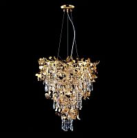 подвесная люстра crystal lux romeo sp10 gold d600 в Ижевске