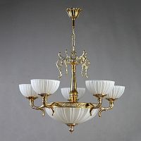 подвесная люстра ambiente valencia 02227/5 wp белая в Ижевске