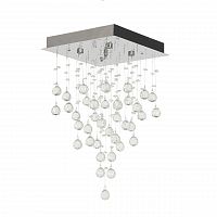 каскадная люстра lucia tucci grappolo 1800.4 silver в Ижевске
