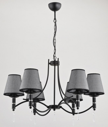 подвесная люстра alfa abil black silver 22966 в Ижевске