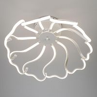 потолочный светодиодный светильник eurosvet begonia 90095/10 белый в Ижевске