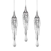 подвесной светильник goddess tears 3 chrome от delight collection в Ижевске