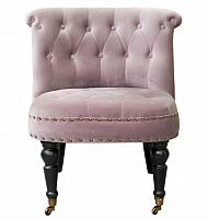 низкое кресло aviana pink velvet в Ижевске