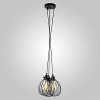 подвесная люстра eurosvet moll 50059/3 черный в Ижевске