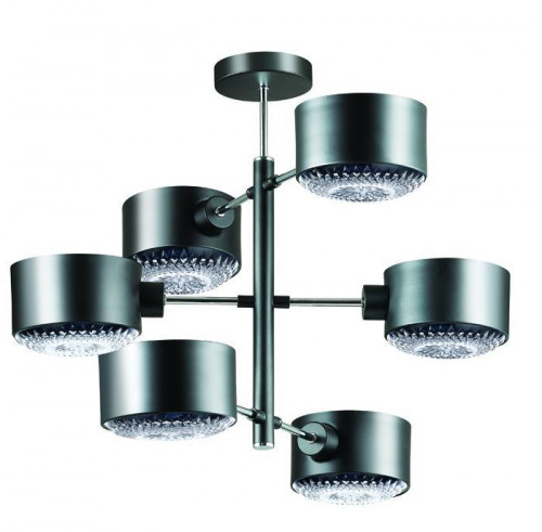 потолочная люстра lumion jared 3741/6c черная в Ижевске