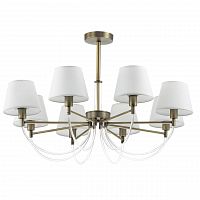 подвесная люстра lumion dakota 3702/8c белая в Ижевске