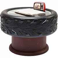 столик кофейный hoop черный в Ижевске